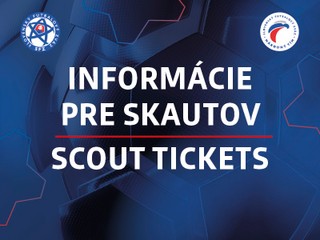 MUŽI A - Informácie o vstupenkách pre skautov na zápas Slovensko - Wales