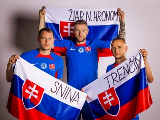 Ondrej Duda, Milan Škriniar a Stanislav Lobotka sa zapojili do kampane "Slovensko fandí Slovensku".