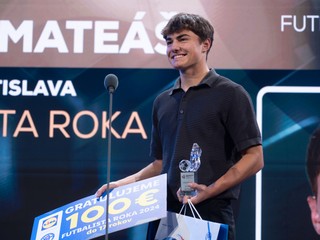 Maxim Mateáš, Futbalista roka 2024 v kategórii U17.