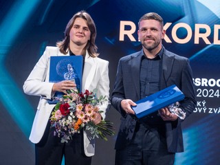 Andrea Bogorová a Patrik Mikuš na Grassroots gala v Šamoríne (9.12.2024).