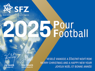 Šťastný nový rok 2025 celej futbalovej rodine 