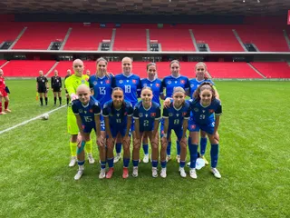 Základná zostava tímu WU19 pred zápasom 1. kola kvalifikácie ME 2026 v Lige B proti Lichtenštajnsku.