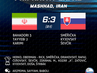Slovenskí futsalisti v prípravnom stretnutí nestačili na Irán