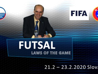 Prednášať zmeny pravidiel futsalu príde na Slovensko ich autor.