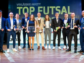 TOP FUTSAL 2021: Tomáš Drahovský po siedmy raz hráčom roka, top trénerom Marián Berky