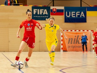 Slovenské futsalistky v prvom bardejovskom zápase prehrali s favorizovanou Ukrajinou 2:3