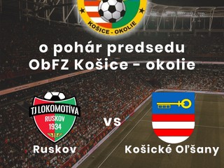 Finálové stretnutie Pohára predsedu ObFZ Košice - okolie sezóny 2019/2020