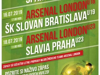 Rozpis zápasov Arsenalu Londýn U23