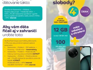 Ponuka SFZ na telekomunikačné služby zadarmo