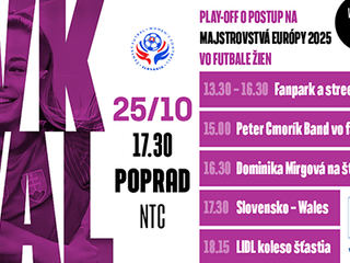 PLAY-OFF O POSTUP NA MAJSTROVSTVÁ EURÓPY 2025 VO FUTBALE ŽIEN