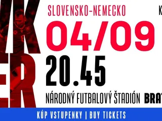 Vstupenky na kvalifikačný zápas SVK - GER