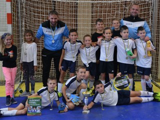 Víťazom I. ročníka halového turnaja prípraviek U10 sa stal OFK Solčany.