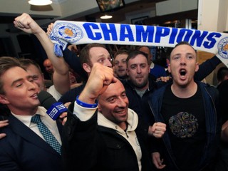 V Leicesteri po zisku titulu vypukli veľké oslavy.