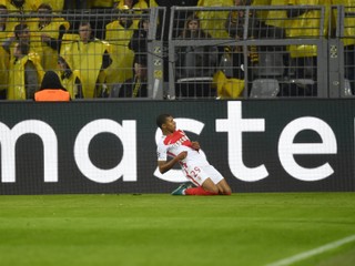 Monako v odloženom päťgólovom zápase zdolalo Dortmund