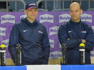 Kondičný tréner Róbert Bereš (vľavo).