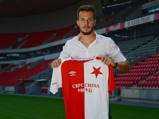 Jakub Hromada je hráčom Slavie Praha, ale momentálne pôsobí v Liberci. 