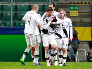 Legia Varšava má po trojgólovom víťazstve veľkú šancu postúpiť ďalej.