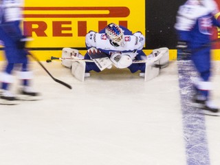 Patrik Rybár pred zápasom Slovensko - Kanada na MS v hokeji 2019.