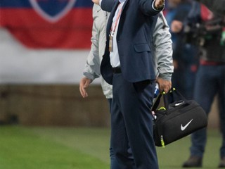 Tréner Slovenska Pavel Hapal