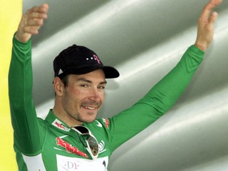 Erik Zabel získal šesťkrát na Tour de France zelený dres pre víťaza bodovacej súťaže.