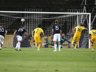 Momentka zo zápasu Lokomotiv Plovdiv - Tottenham.