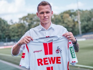 Ondrej Duda po prestupe do 1. FC Kolín.