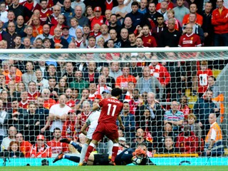 Ilustračná fotografia zo zápasu Liverpool FC - Manchester United.