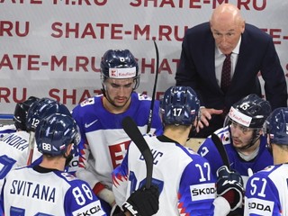 Slovenskí hokejisti nestačili na Rusko.