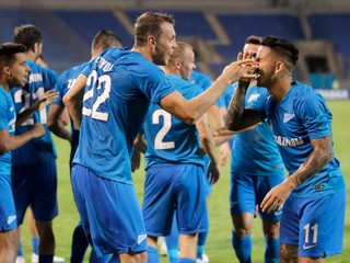 Mak bol pri víťazstve Zenitu, luxemburský klub má na dosah skupinovú fázu