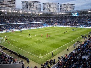 Národný futbalový štadión v Bratislave.