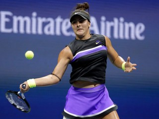 Bianca Andreescu si pri premiére na US Open zahrá v semifinále.