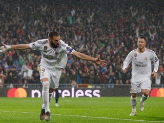 Karim Benzema a jeho gólová radosť