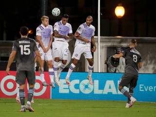 Ján Greguš v zápase MLS Minnesota - Orlando.