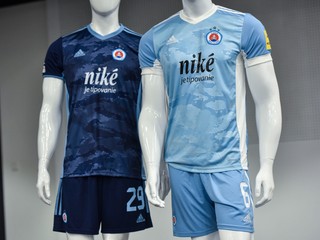 Nové dresy ŠK Slovan Bratislava.