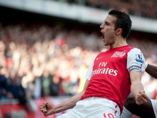Robin van Persie v drese Arsenalu.
