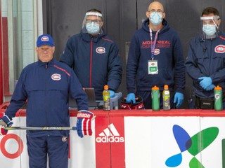 Claude Julien (vľavo), tréner Montreal Canadiens.