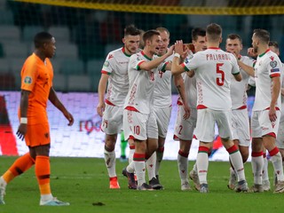 Futbalisti Bieloruska.