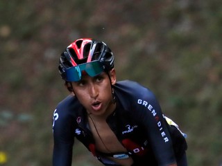 Egan Bernal na Tour de France 2020.