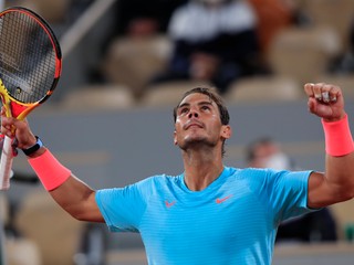 Rafael Nadal na Roland Garros 2020. 