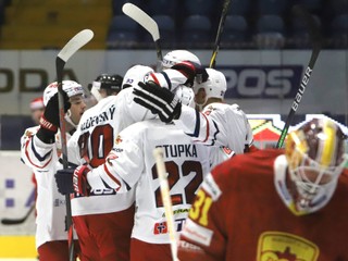 Gólová radosť Zvolenčanov v zápase s Trenčínom.