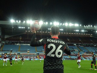 Andrew Robertson z Liverpool FC patrí k najväčším hviezdam Škótska.