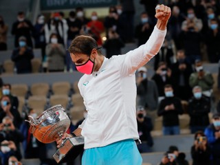 Rafael Nadal vyhral Roland Garros 2020.