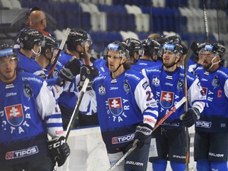 Hokejisti HK Poprad - ilustračná fotografia.