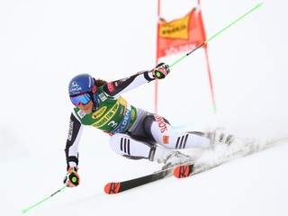 Petra Vlhová ide obrovský slalom v stredisku Sölden.