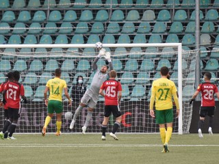 Zápas Žilina - Trnava.