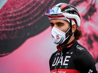 Fernando Gaviria počas Giro d’Italia 2020.
