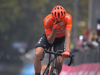 Josef Černý po víťazstve na Giro d'Italia 2020.