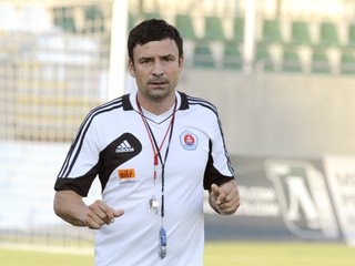 Samuel Slovák ako tréner získal so Slovanom titul i pohár.