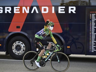 Primož Roglič vyhral 8. etapu na Vuelta 2020.