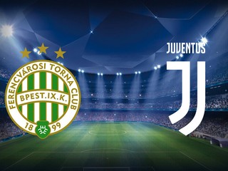 Ferencváros Budapešť - Juventus Turín, Liga majstrov dnes LIVE.